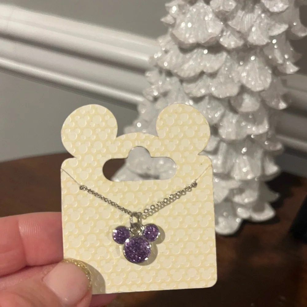 Girls/Teens Disney Sterling Silver Necklace - NWT - Picture 6 of 7